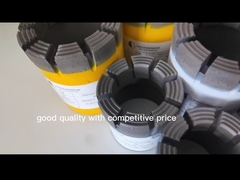 مته های الماسه سخت سنگ برای حفاری هسته ای NQ HQ PQ با اندازه های چند منظوره