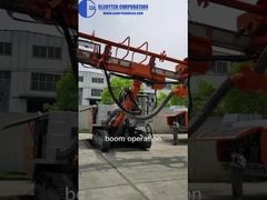 تجهیزات حفاری سنگ هیدرولیک DTH با کمپرسور هوا به عمق 35 متر