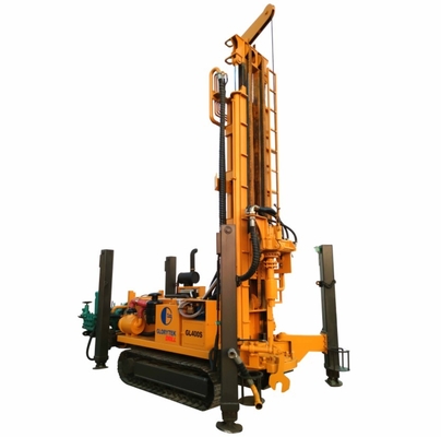 کیفیت  400M Borehole Drilling Rig , Water Hole Drilling Machine 92KW Diesel Powered کارخانه
