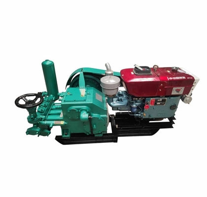 پمپ گل حفاری سه سیلندر افقی BW160-10 برای حفاری گمانه