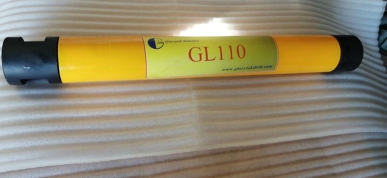 Gl110 Dth سوراخ کردن چکش ابزار حفاری سنگ Cir110 فشار پایین