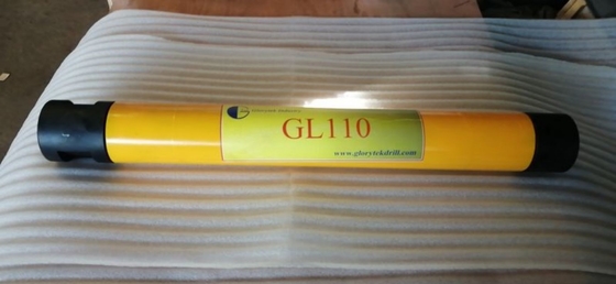 Gl110 Dth سوراخ کردن چکش ابزار حفاری سنگ Cir110 فشار پایین