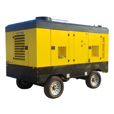 کمپرسور هوا پیچی Gly 1150 Glorytek 2.5mpa 31m3/min برای پروژه حفاری