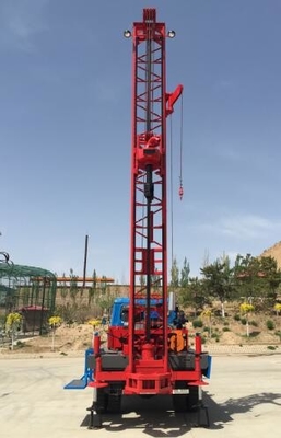 تجهیزات حفاری گمانه موتور دیزلی کامیون GL-III 400 متر