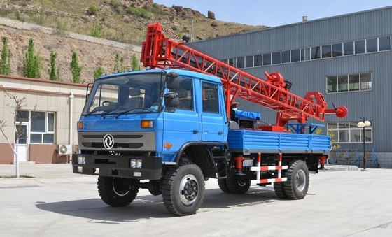 تجهیزات حفاری گمانه موتور دیزلی کامیون GL-III 400 متر