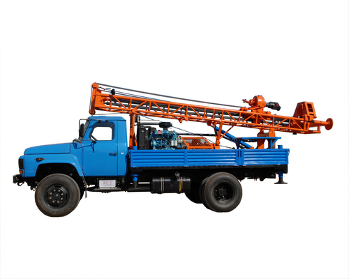 تجهیزات حفاری گمانه موتور دیزلی کامیون GL-III 400 متر