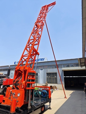 سکوهای حفاری اکتشاف مواد معدنی برج شیبدار GLXY-2T به عمق 300 متر