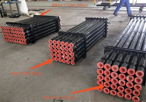 سوراخ سوراخ Dth لوله 76mm 89mm 102mm قطر 114mm