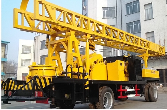 T-400 ماشین حفاری چاه عمق 400 متر قطر سوراخ 500 میلی متر