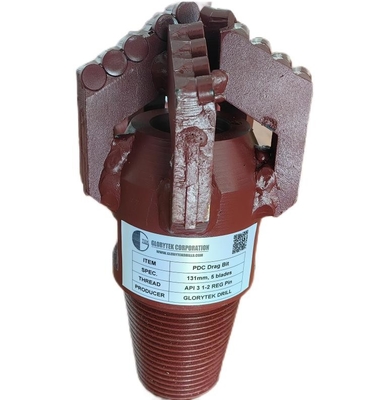 صنعت معدن Pdc کشش برش 5 بال 131mm قطعات ماشین آلات معدن