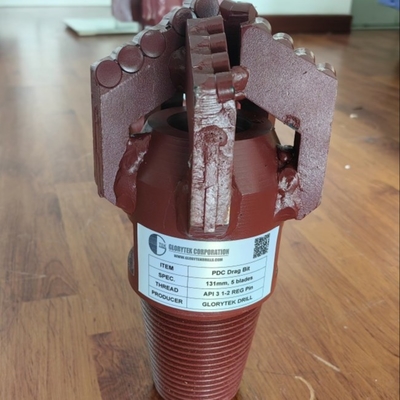 ابزار حفاری شکل نرم Pdc Drag Bit ورودی 145mm قطعات تجهیزات معدن