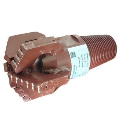 ابزار حفاری شکل نرم Pdc Drag Bit ورودی 145mm قطعات تجهیزات معدن