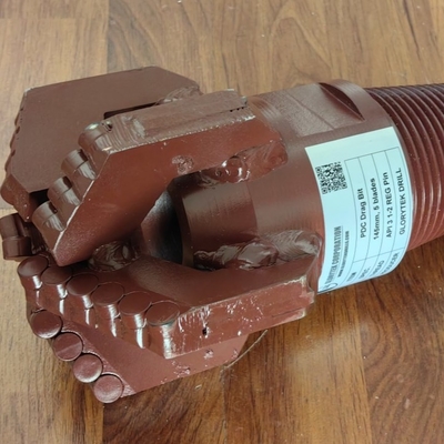 145mm Pdc Drag Bit Teeth سوراخ در شکلات سنگی یا چاه های آب