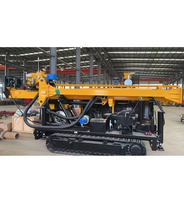 شاسی کرولر (Crawler Chassis) دستگاه حفاری هیدرولیک کامل برای اکتشافات GLXD-4 برای نمونه گیری سنگ های عمیق
