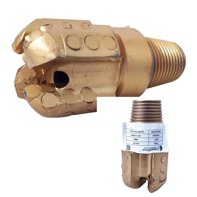 27mm-559mm PDC سوراخ قطب ماتریس بدن برای معدن زغال سنگ چاه آب و زمین گرمایی