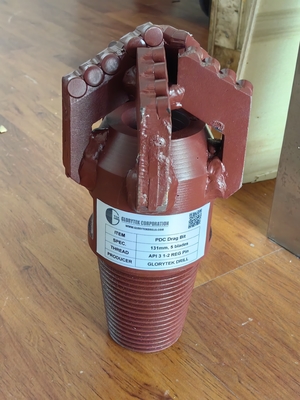 5 بال قدم کشیدن بیت 140mm Pdc کشیدن بیت
