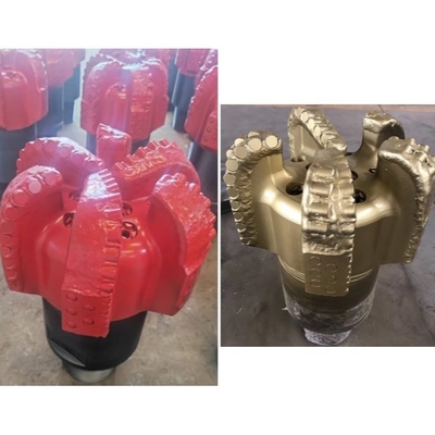 سوراخ حفاری سنگ PDC Bit / API Thread 6 Nozzle PDC Drill Bit برای تشکیل نرم تا سخت