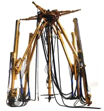 ماشین حفاری جامبو 37 KW موتور 3.5-5.6 M ارتفاع تونل 90-254mm قطر