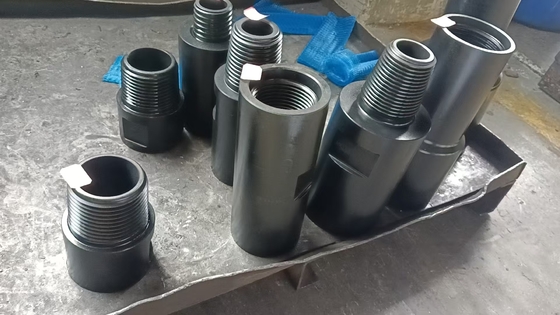 آداپتور ابزار حفاری 4 1/2 &quot; جعبه Metzke به 75mm Remet PIN اندازه های زیر