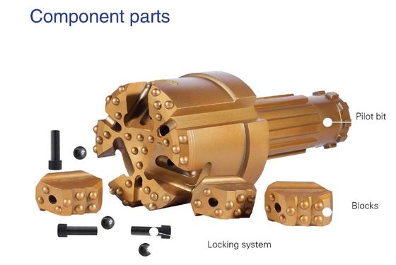 مته حفاری سه مخروطی با گردش هوا برای راندمان و اطمینان در حفاری چاه