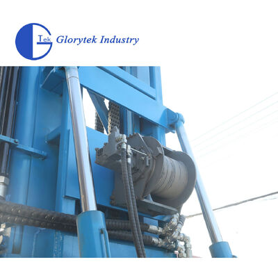 GL600S تپ چکش هیدرولیک چرخنده حفاری برای آب و چاه های زمین گرمایی