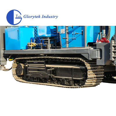 GL600S تپ چکش هیدرولیک چرخنده حفاری برای آب و چاه های زمین گرمایی