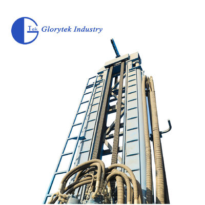 GL600s Top Hammer Crawler نوع آب چاه حفاری / حفاری برای عمق 600m