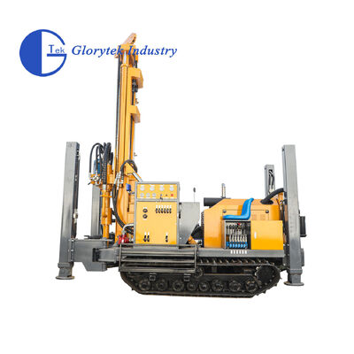 Full Hydraulic GL180R Rubber Crawler Type Water Well Drill/Drilling Rig Drilling Wells For Agricultural Irrigation And Industries
