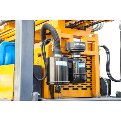 GL180R ریل لاستیکی نوع خزنده چاه آب/دریل حفاری چاه های پمپ زمین گرمایی