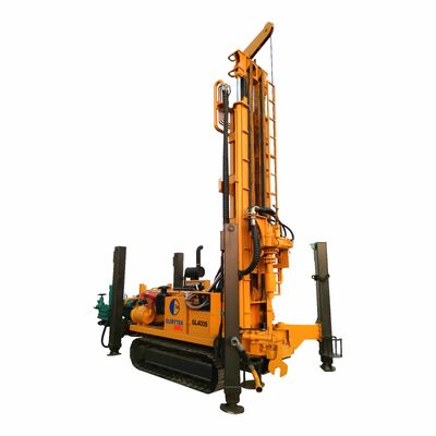 GL400S Crawler Type Water Well Drill/Drilling Rig For 400M Drilling Depth And 105-350mm Hole Diameter