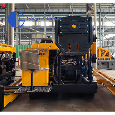 GLDX-4Full Hydraulic Diamond Core Drill/Drilling Rig با سیستم های سیم کشی BQ1000m/NQ700m/HQ500m