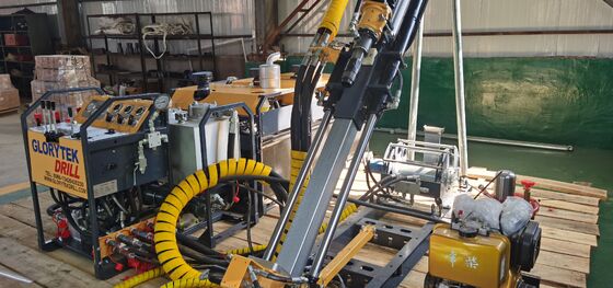 حفاری هسته ای GL300 مناسب برای استفاده در مناطق کوهستانی با حمل و نقل نامناسب