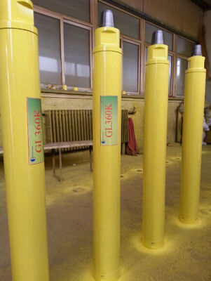 DHD SD QL ماموریت DTH چکش حفاری برای چاه آب حفاری حفاری