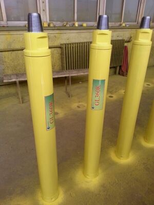 DHD SD QL ماموریت DTH چکش حفاری برای چاه آب حفاری حفاری