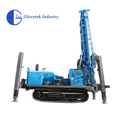 دستگاه حفاری چاه آب GL600S کامیون نصب شده برای حفاری چاه عمیق با حداکثر عمق 600 متر و محدوده قطر 105 تا 500 میلی متر