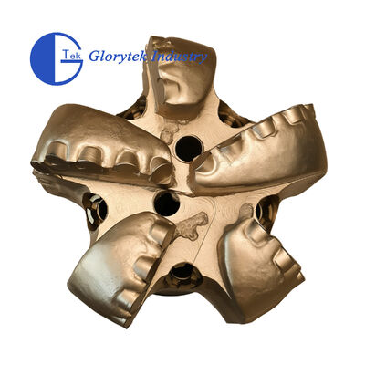 Cost Effective Steel Body or Matrix Body PDC Drill Bit 6 1/2" 5 Blades for Soft to Medium Rock