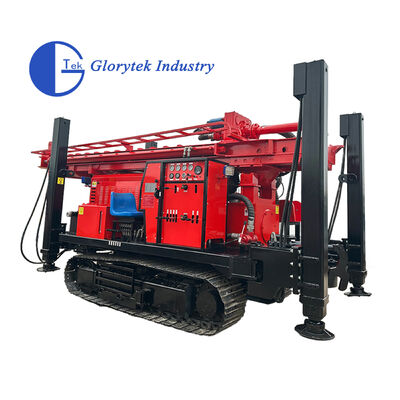 GL350S Crawler Type Water Well Drill/Drilling Machine Rig